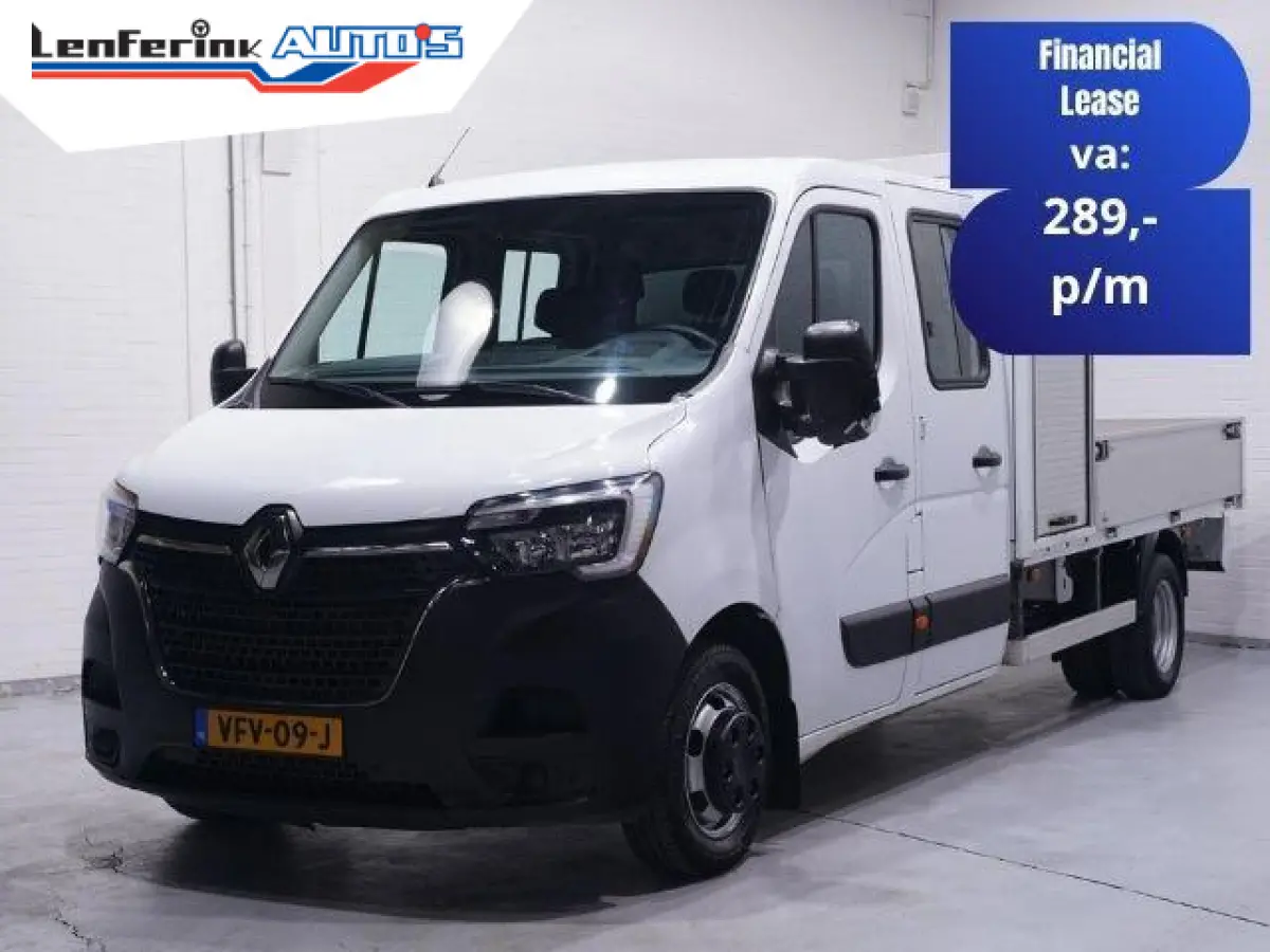 2.3 dCi 145 pk Pick Up / Open Laadbak 6-Zits Airco, Trekhaak 3.500 kg, LxBxH 245x208x38 cm