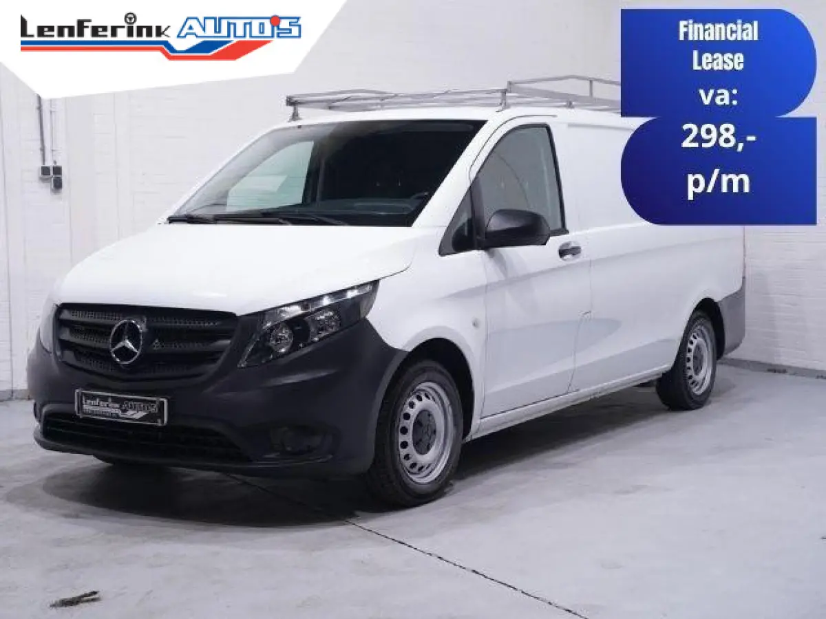 114 CDI 136 pk Lang Aut. Glazenwasser Edition Airco, Cruise Control, Imperiaal, Trekhaak 2.500 kg, 2-Zits