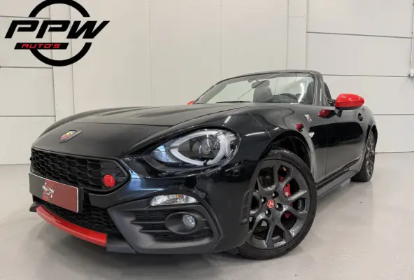 Abarth 1.4 MultiAir Turbo aut. LED/BOSE/ZWART-LEER/17"/NAVI/ECC/CRUISE/VOLLEDIGE ABARTH DEALER HISTORIE, NET OH BEURT GEHAD