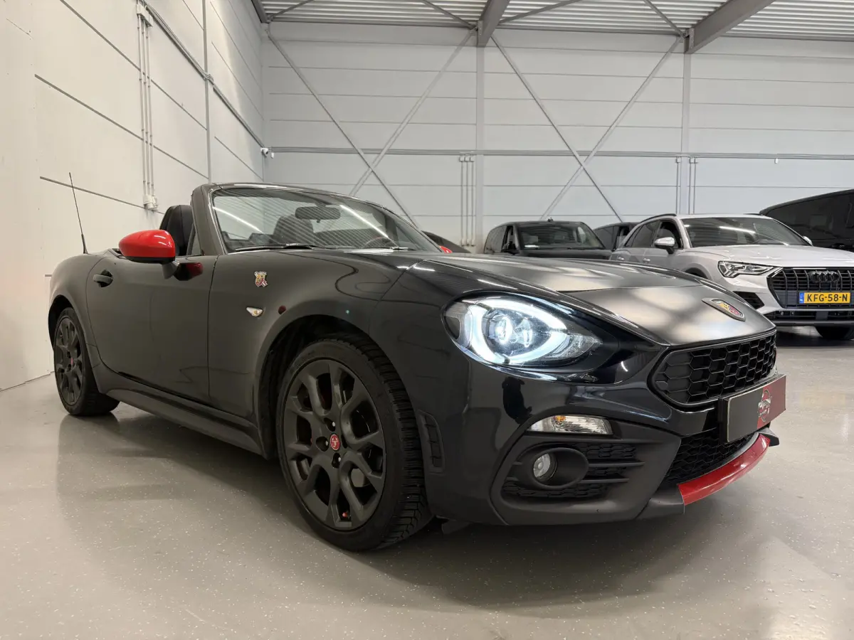 Abarth 1.4 MultiAir Turbo aut. LED/BOSE/ZWART-LEER/17"/NAVI/ECC/CRUISE/VOLLEDIGE ABARTH DEALER HISTORIE, NET OH BEURT GEHAD