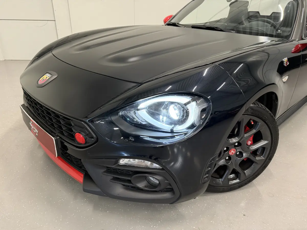 Abarth 1.4 MultiAir Turbo aut. LED/BOSE/ZWART-LEER/17"/NAVI/ECC/CRUISE/VOLLEDIGE ABARTH DEALER HISTORIE, NET OH BEURT GEHAD