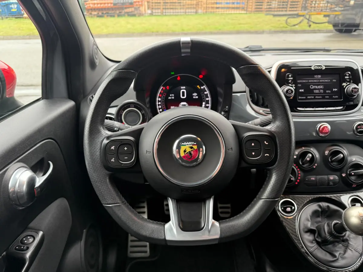 1.4 T-Jet Abarth 595 | 3/6/12MND GARANTIE | SPORTSTOELEN | AIRCO | LMV | NW DISTR RIEM |