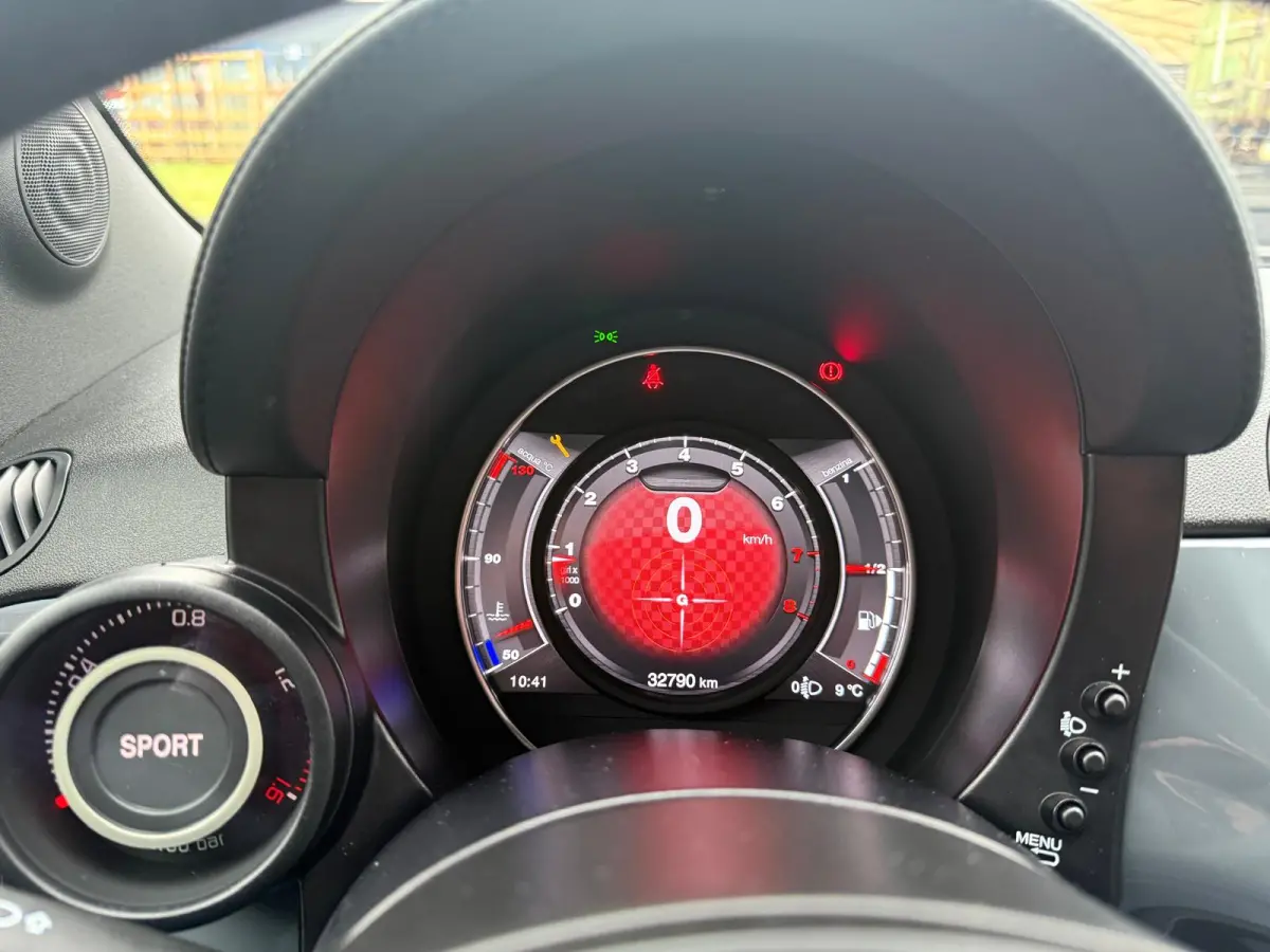 1.4 T-Jet Abarth 595 | 3/6/12MND GARANTIE | SPORTSTOELEN | AIRCO | LMV | NW DISTR RIEM |