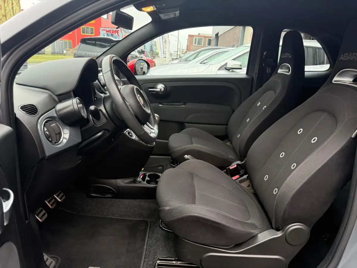 1.4 T-Jet Abarth 595 | 3/6/12MND GARANTIE | SPORTSTOELEN | AIRCO | LMV | NW DISTR RIEM |