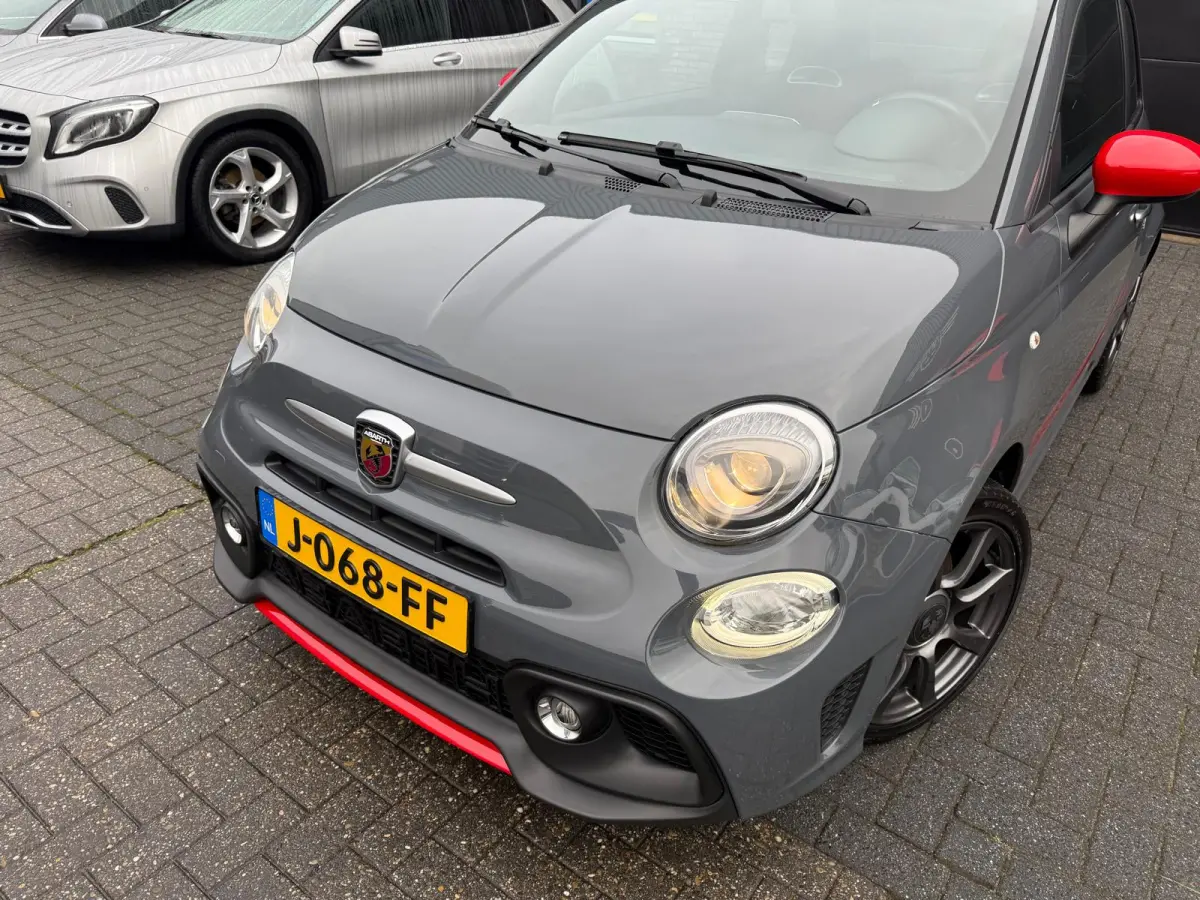 1.4 T-Jet Abarth 595 | 3/6/12MND GARANTIE | SPORTSTOELEN | AIRCO | LMV | NW DISTR RIEM |