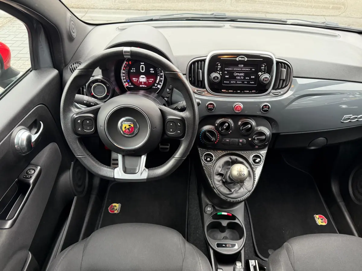 1.4 T-Jet Abarth 595 | 3/6/12MND GARANTIE | SPORTSTOELEN | AIRCO | LMV | NW DISTR RIEM |