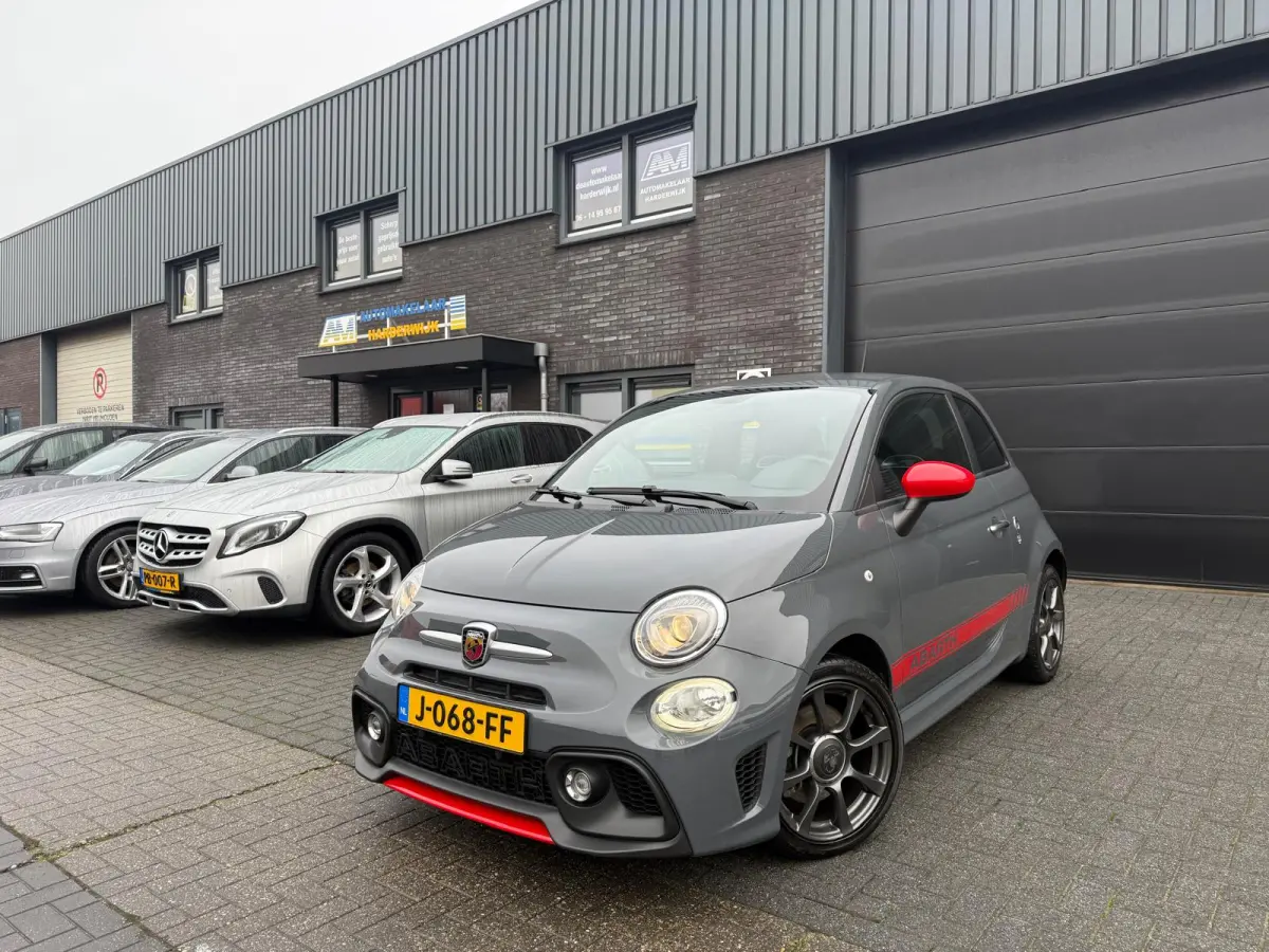 1.4 T-Jet Abarth 595 | 12MND GARANTIE | SPORTSTOELEN | AIRCO | LMV | NW DISTR RIEM |