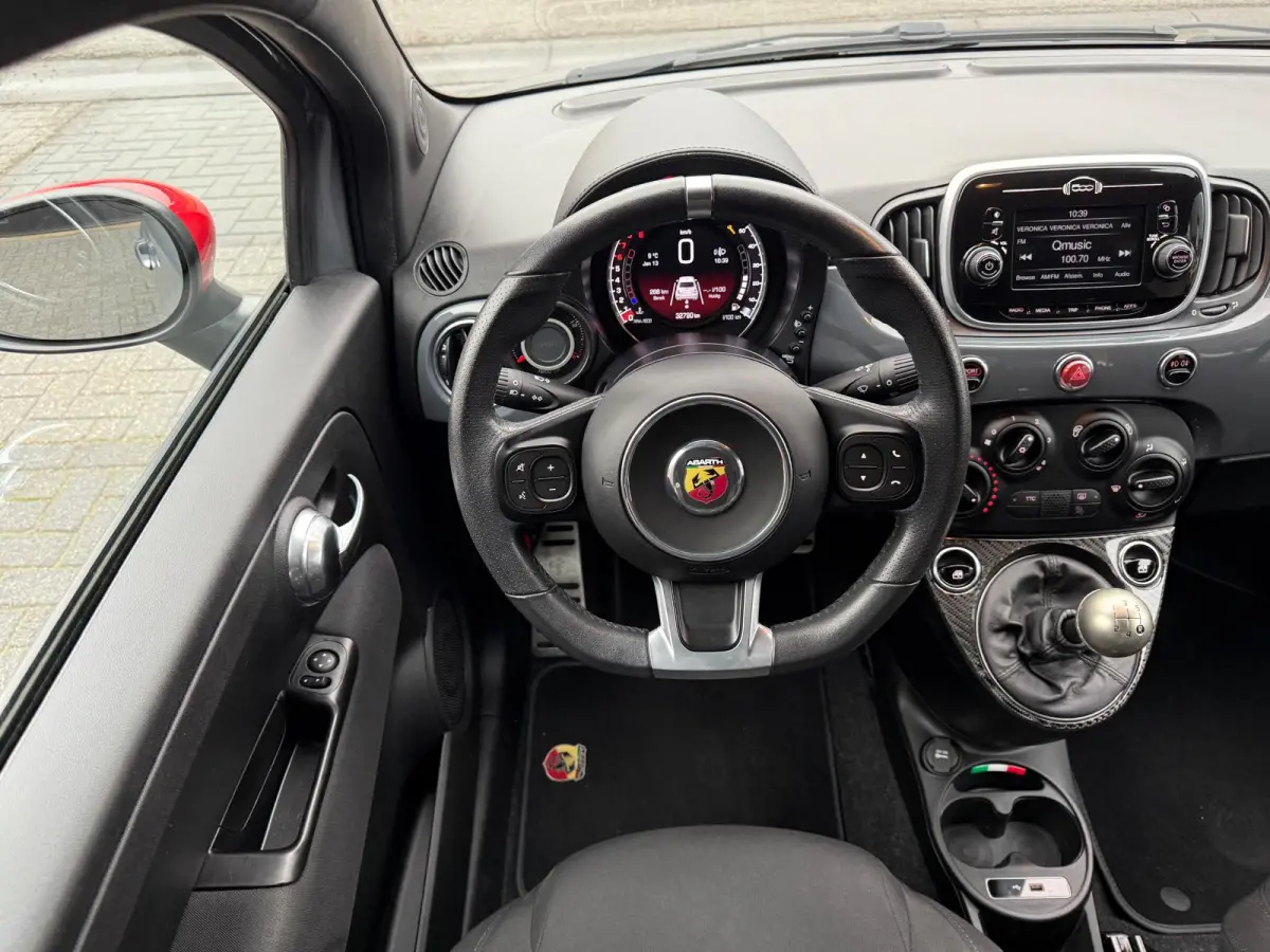 1.4 T-Jet Abarth 595 | 3/6/12MND GARANTIE | SPORTSTOELEN | AIRCO | LMV | NW DISTR RIEM |
