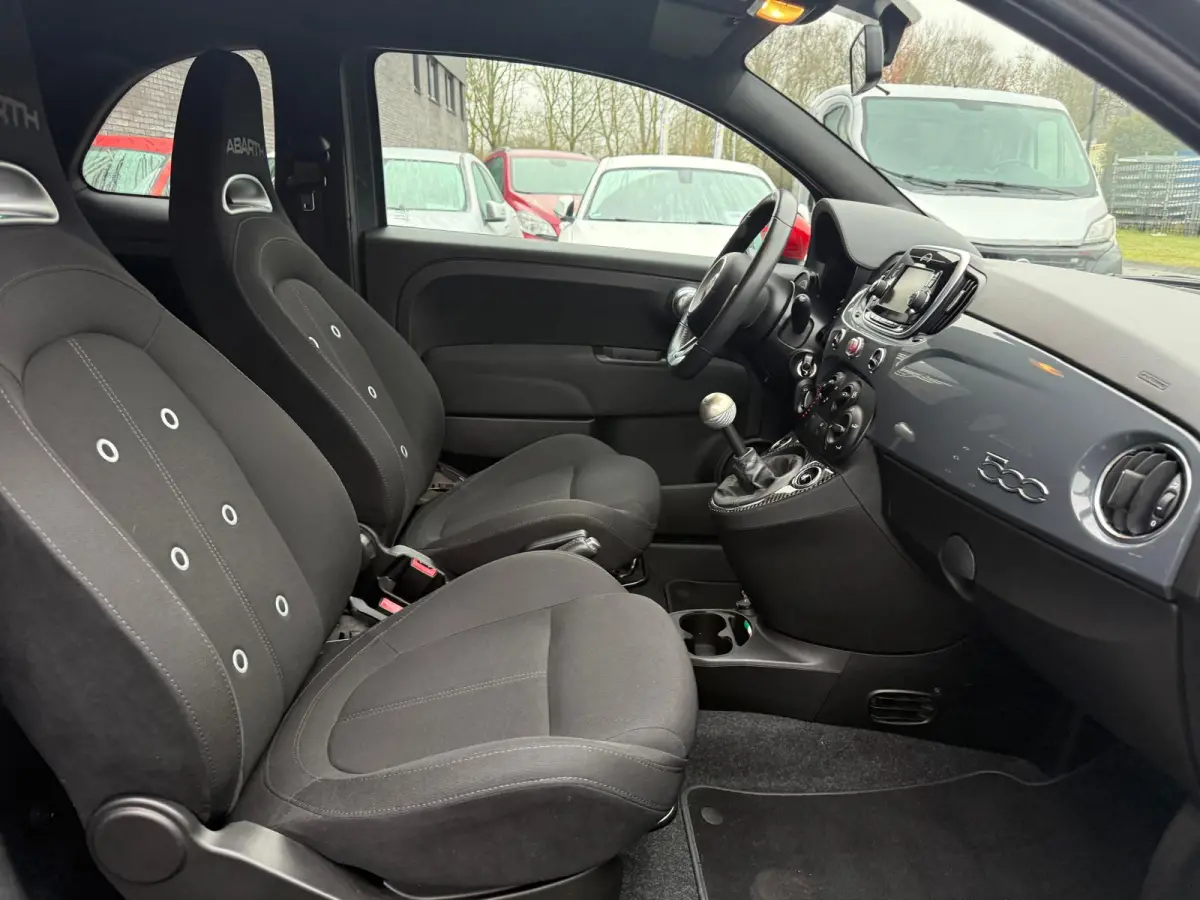 1.4 T-Jet Abarth 595 | 3/6/12MND GARANTIE | SPORTSTOELEN | AIRCO | LMV | NW DISTR RIEM |