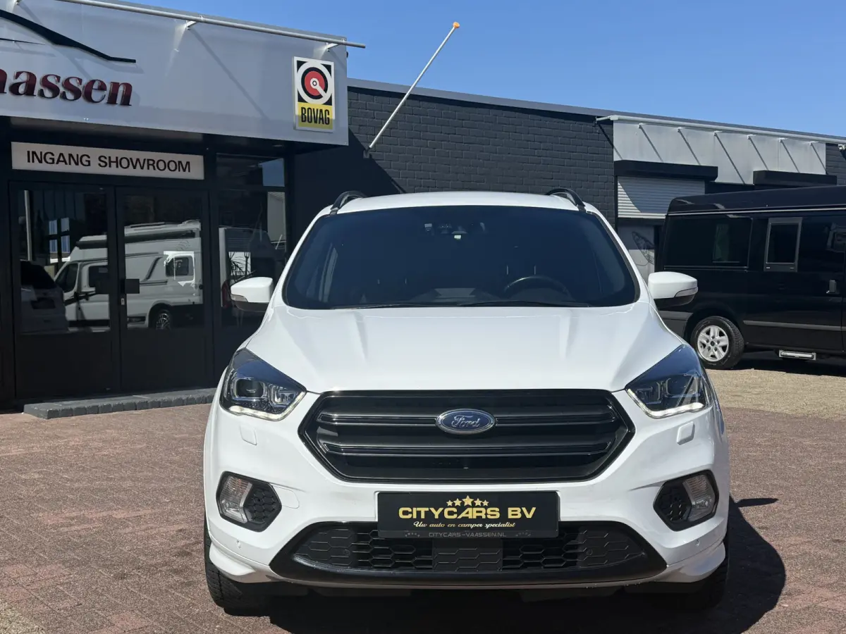 2.0 ST-Line automaat 4x4 243 pk Apple carplay camera climate ctr cruise ctr elktr trekhaak half leder/alcantara lmv 19 inch keyless entry dealer onderhouden