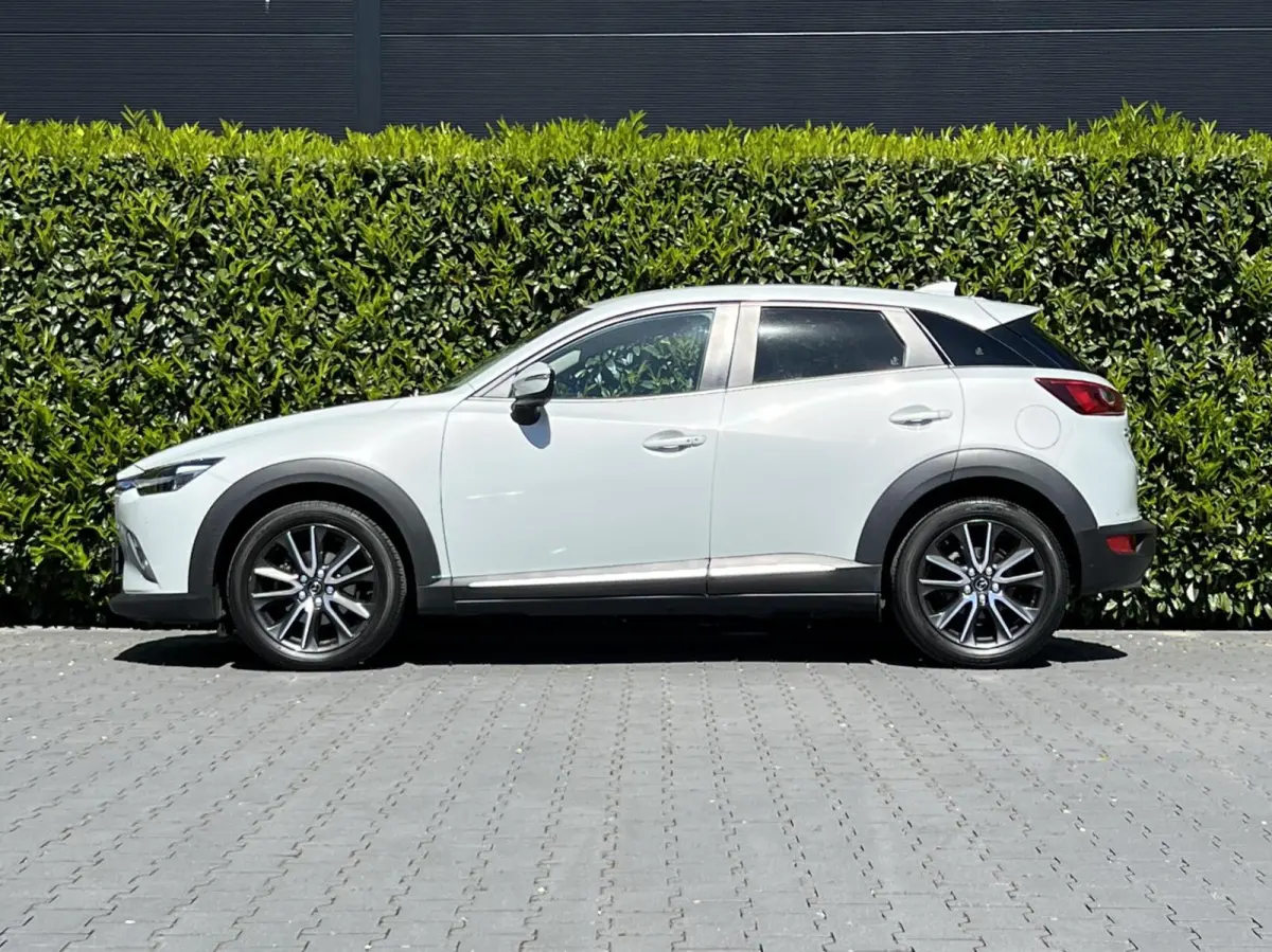 2.0 SkyActiv-G 150 GT-M 4WD, NAVIGATIE, LANE ASSIST, CRUISE CONTROL, CLIMATE CONTROL, STOELVERWARMING, CAMERA, KEYLESS, HUD, LED, DAB, PDC, LICHTMETAAL 18"
