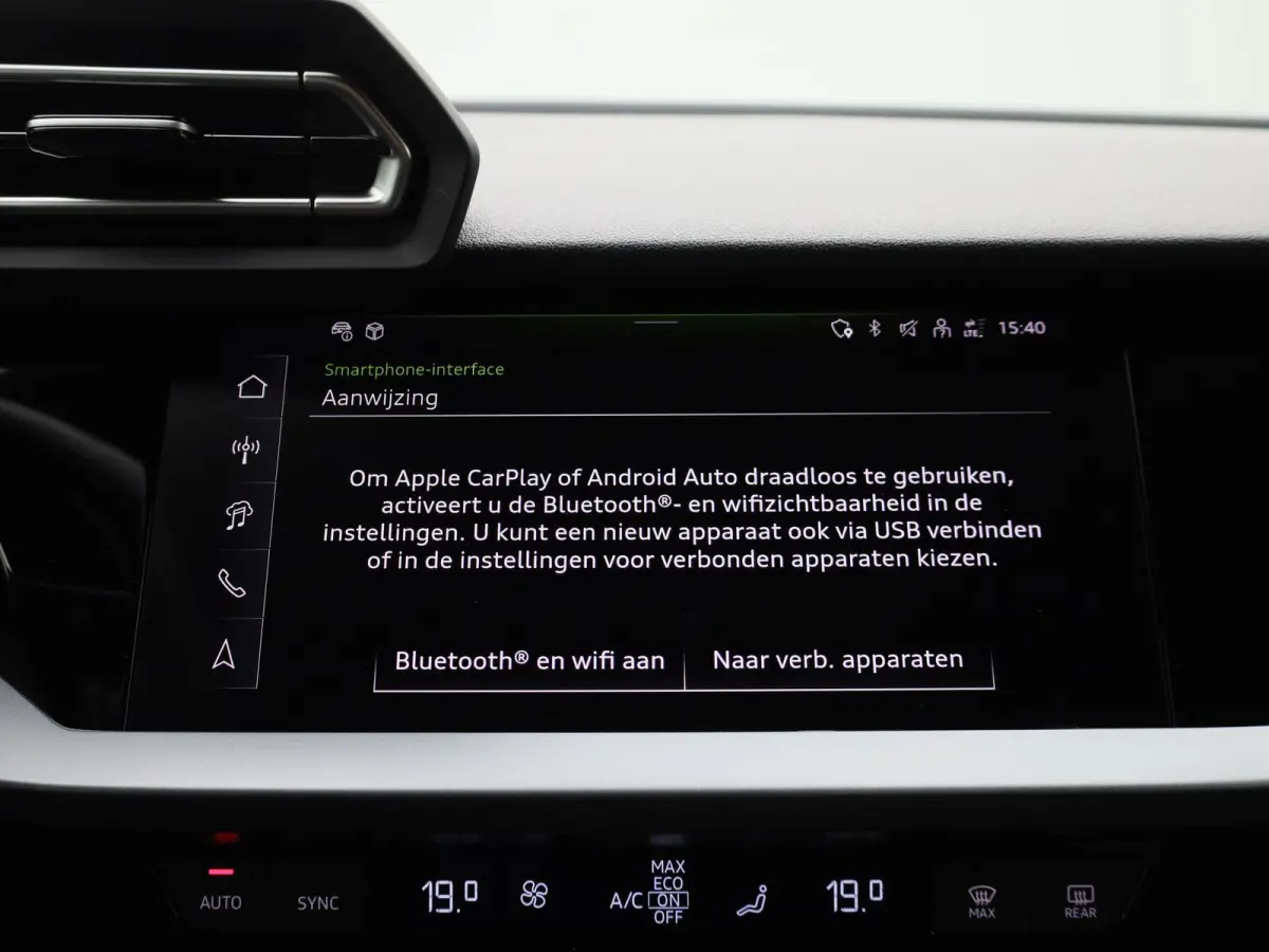 40 TFSI e Advanced edition l Adaptive cruise control l Climate control l Navigatie l Head-up display l Achteruitrijcamera l LED-koplampen l Elektr. voorstoelen geh. best. l Stoelverwarming l