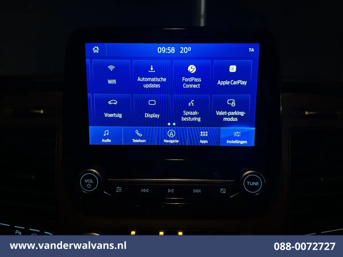 2.0 TDCI 131pk L3H2 Euro6 Airco | Camera | Navigatie | Apple Carplay | LED | Cruisecontrol Parkeersensoren, Stoelverwarming, Verwarmde voorruit, Bijrijdersbank, 2500kg trekvermogen