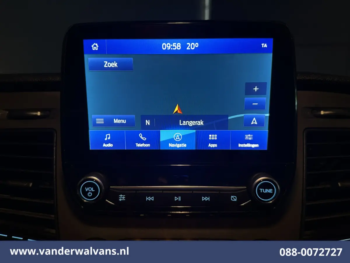 2.0 TDCI 131pk L3H2 Euro6 Airco | Camera | Navigatie | Apple Carplay | LED | Cruisecontrol Parkeersensoren, Stoelverwarming, Verwarmde voorruit, Bijrijdersbank, 2500kg trekvermogen
