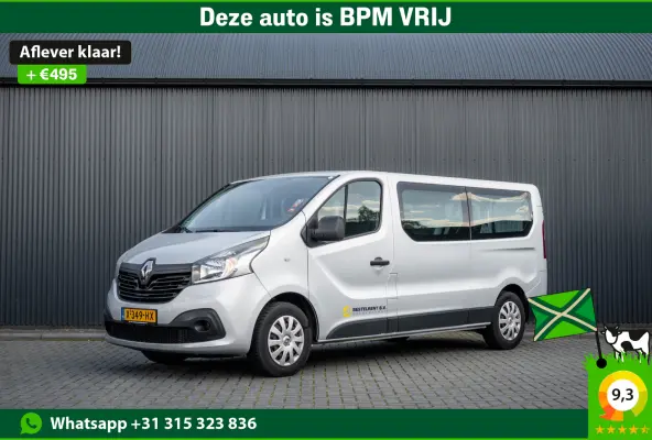 **1.6dCi 9-Pers L2H1 | Incl. BPM, BTW vrij | R-Link | Navi | Airco | Cruise | PDC | MF Stuur | Start / Stop**