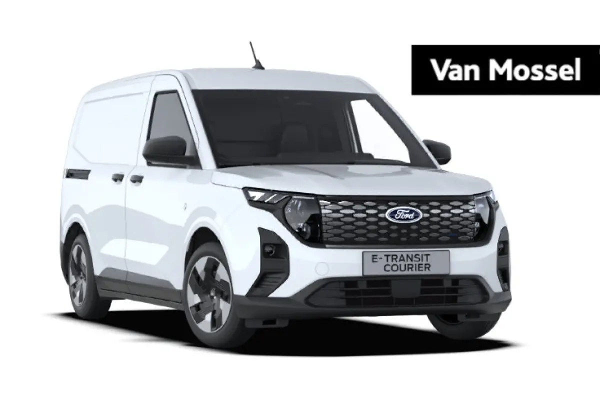 Trend 44 kWh Nu volledig elektrisch. De nieuwe E-Transit Courier is nu te bestellen!