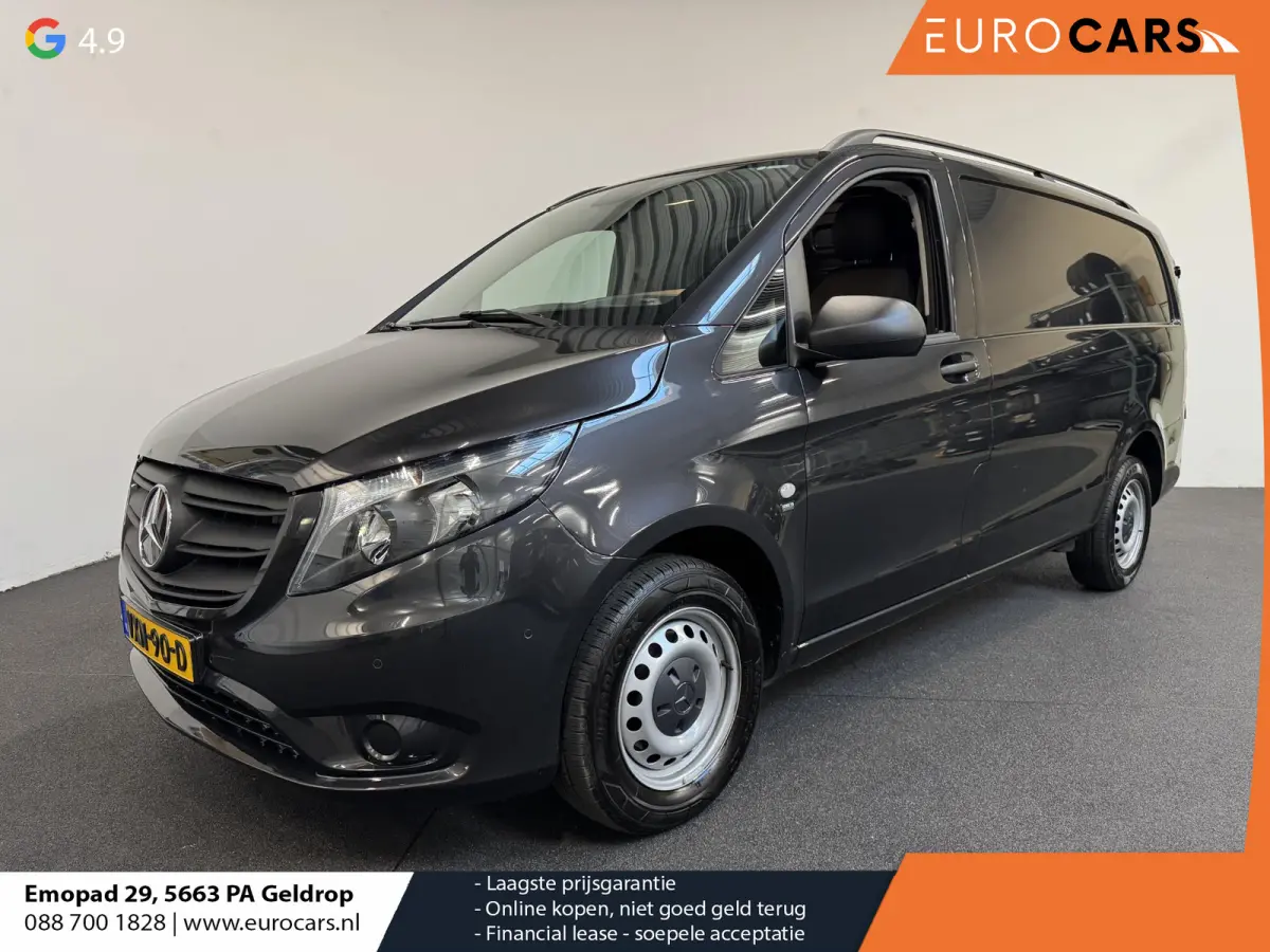 114 CDI Lang L2 Automaat Apple Carplay Airco Bluetooth Camera Trekhaak Lederen bekleding