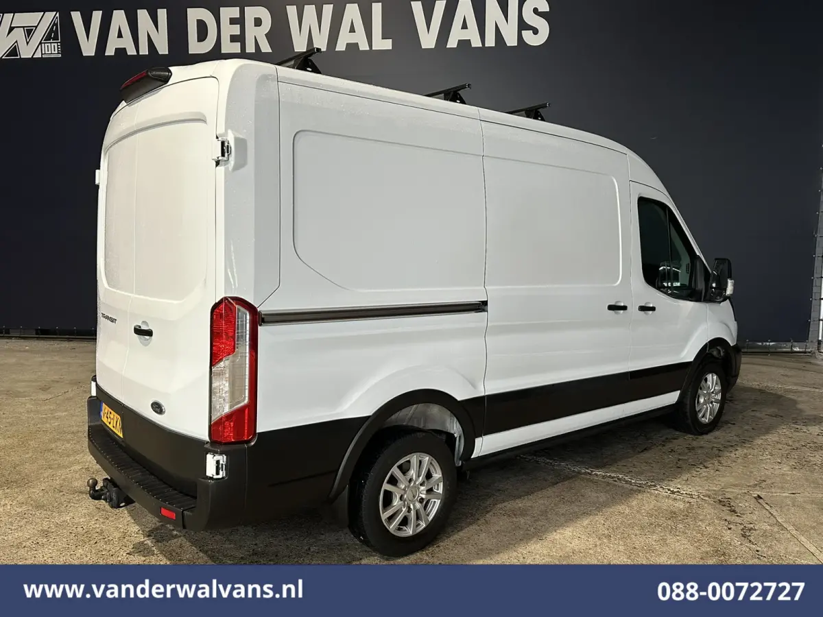 2.0 TDCI L2H2 Euro6 Airco | 2450kg Trekhaak | LM velgen | Verwarmde voorruit Dakdragers, Bijrijdersbank