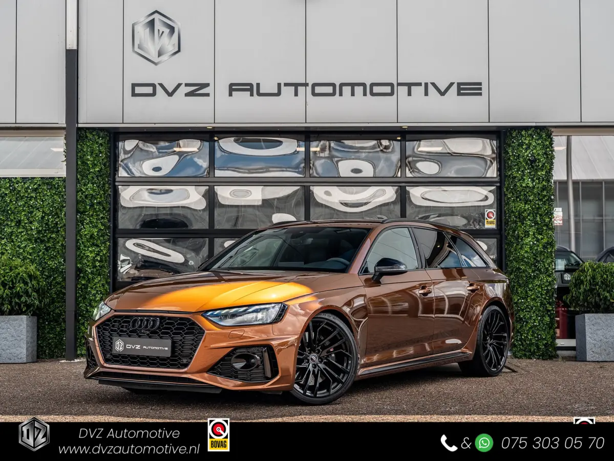 RS4 2.9 TFSI 450PK Quattro | RS Dynamic | B&O Sound | Sport Uitlaat | Black Optik | BTW