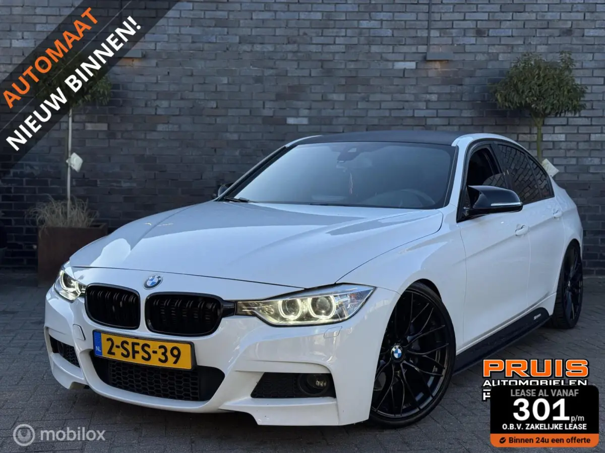 BMW 3 Serie Sedan 2012 Hybride Automatisch leasen