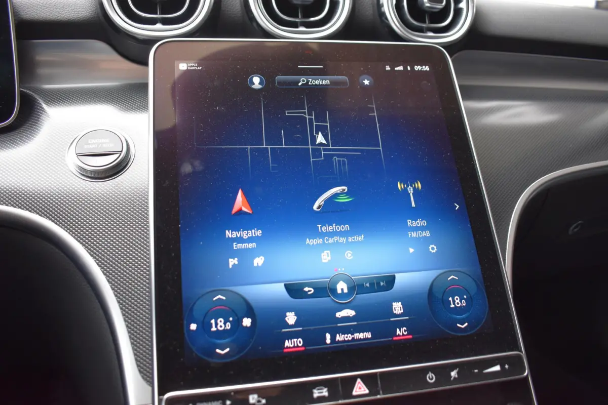 200 d 163pk ECC LMV NAVIGATIE SPORTSTOELEN 30000KM Mercedes-Benz C-klasse Estate 200 d Luxury Line