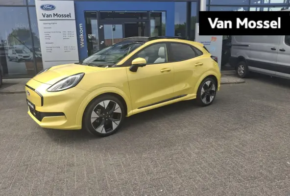 Premium 44 kWh | 170PK | Panoramadak | 19'' lichtmetalen velgen | Adaptive Cruisecontrol | Dodehoekdetectie | Cyber Yellow | Demovoertuig