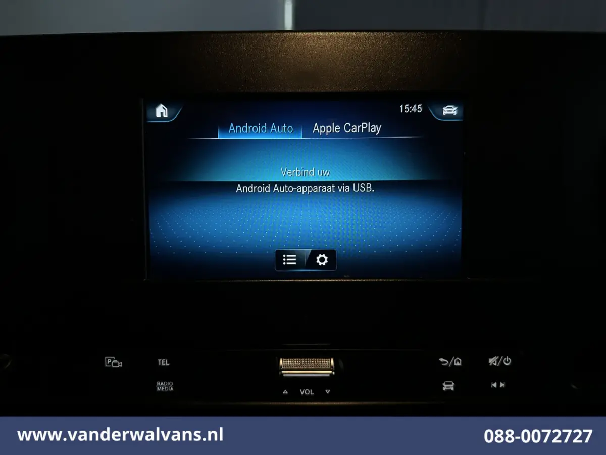 316 CDI 163 pk L2H2 Euro6 Airco | 2800kg Trekhaak | Camera | Apple Carplay | Parkeersensoren inklapbare spiegels, standkachel, cruisecontrol, MBUX, Android auto