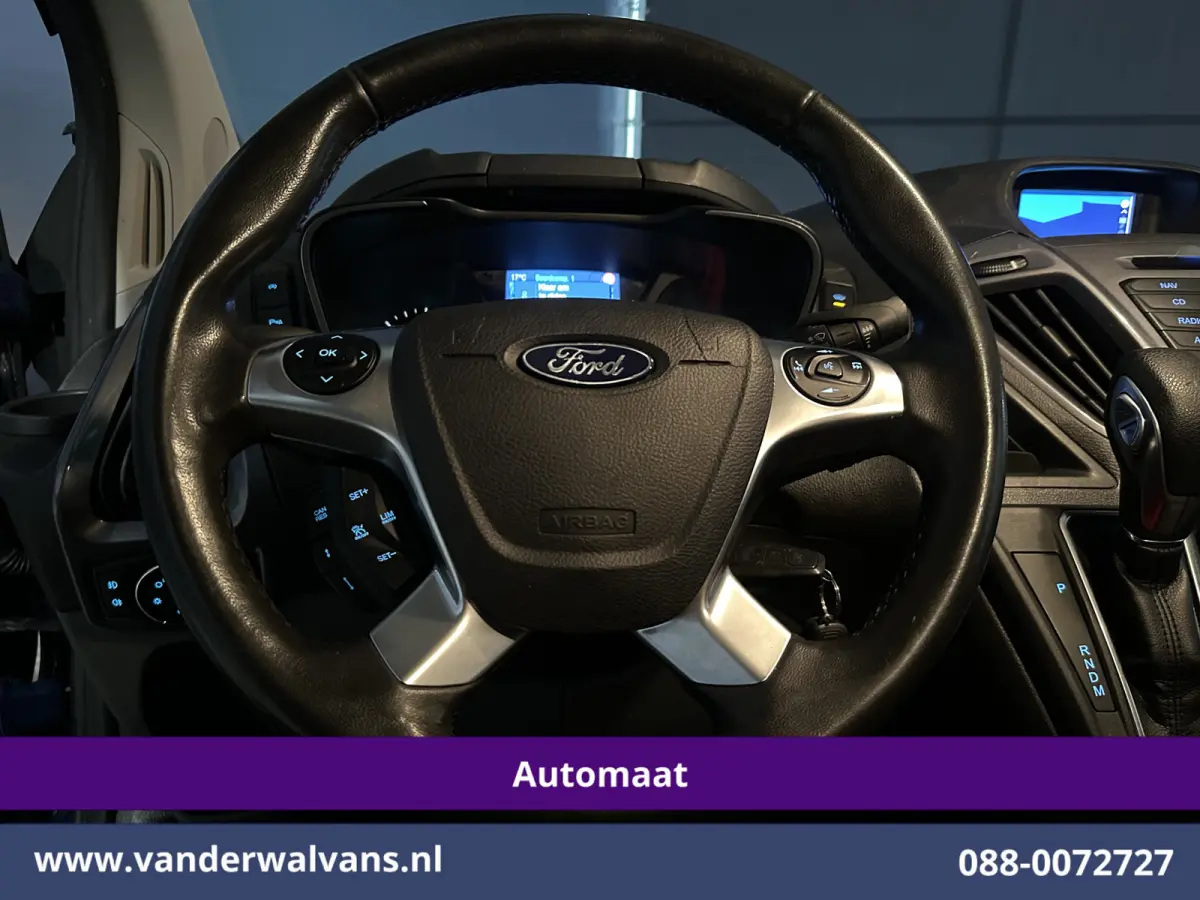 2.0 TDCI 131pk Automaat L1H1 Euro6 Airco | Camera | Navigatie | Cruisecontrol 2x Zijdeur, LM velgen, Verwarmde voorruit, Parkeersensoren, Bijrijdersbank