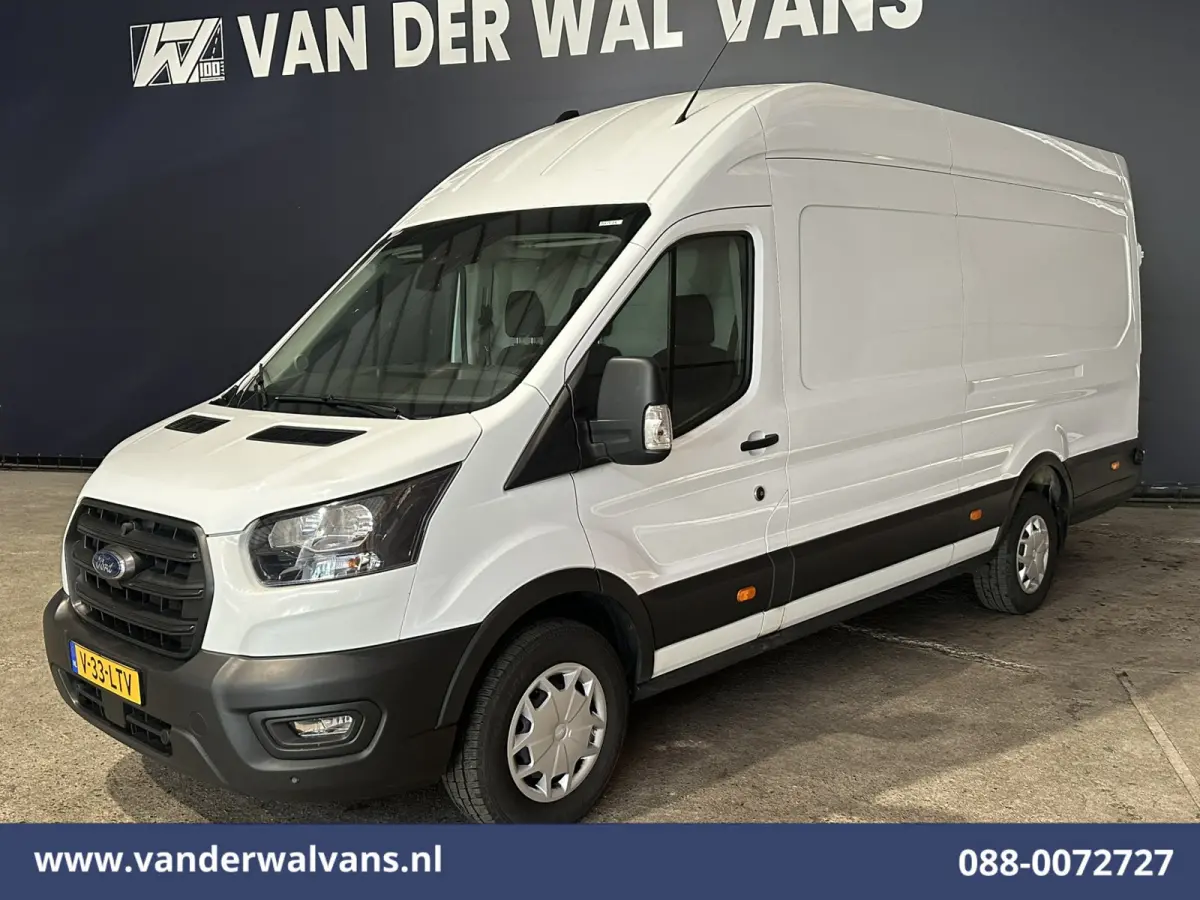 2.0 TDCI 131pk L4H3 Jumbo Euro6 Airco | Camera | Cruisecontrol | Verwarmde voorruit Parkeersensoren, Bijrijdersbank