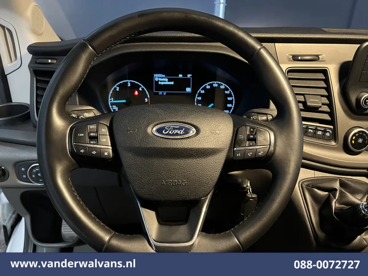 2.0 TDCI 131pk L4H3 Jumbo Euro6 Airco | Camera | Cruisecontrol | Verwarmde voorruit Parkeersensoren, Bijrijdersbank