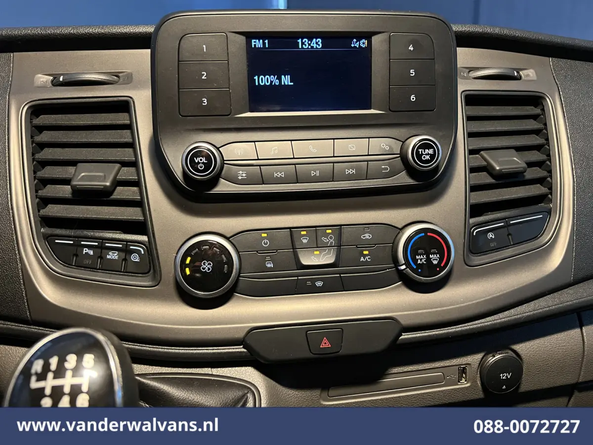 2.0 TDCI 131pk L4H3 Jumbo Euro6 Airco | Camera | Cruisecontrol | Verwarmde voorruit Parkeersensoren, Bijrijdersbank