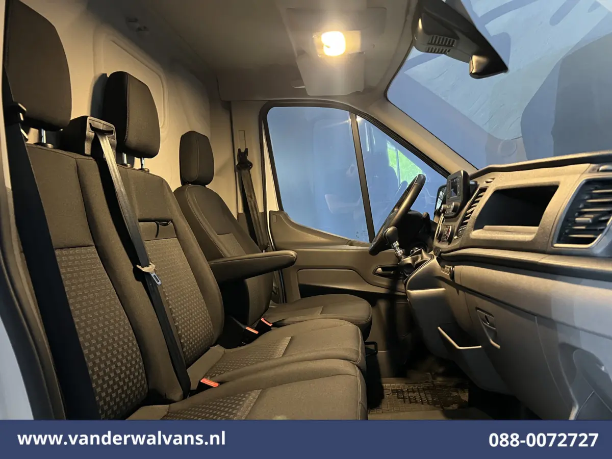 2.0 TDCI 131pk L4H3 Jumbo Euro6 Airco | Camera | Cruisecontrol | Verwarmde voorruit Parkeersensoren, Bijrijdersbank