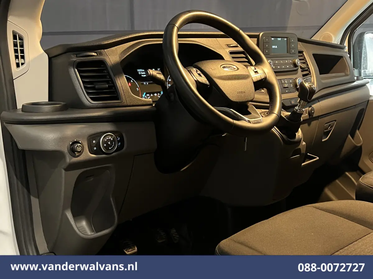 2.0 TDCI 131pk L4H3 Jumbo Euro6 Airco | Camera | Cruisecontrol | Verwarmde voorruit Parkeersensoren, Bijrijdersbank