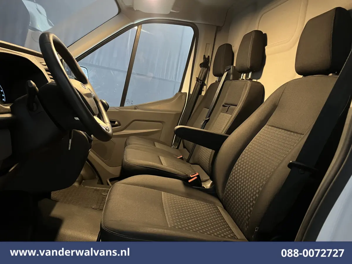 2.0 TDCI 131pk L4H3 Jumbo Euro6 Airco | Camera | Cruisecontrol | Verwarmde voorruit Parkeersensoren, Bijrijdersbank