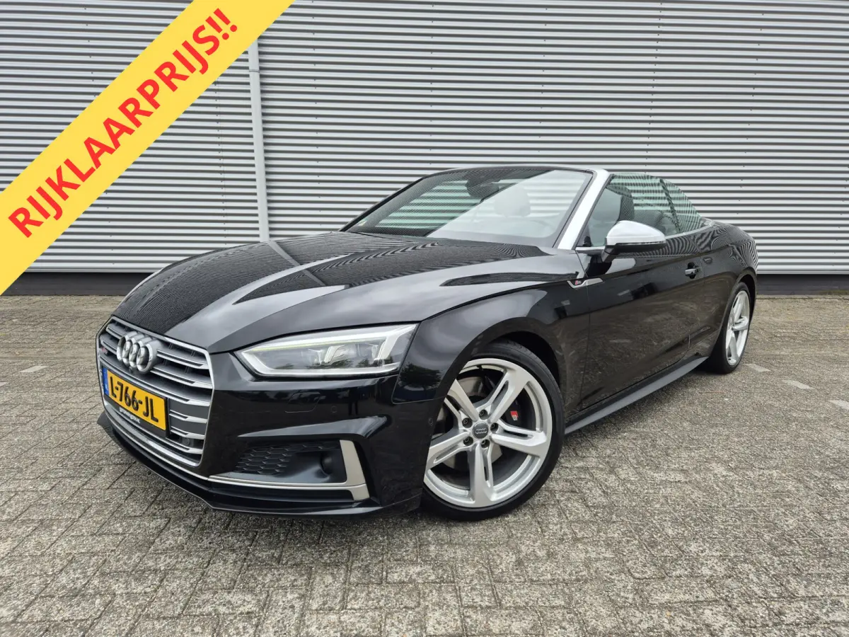 3.0 TFSI S5 quattro Virtueel ,B&O,Alarm kl.5, airco,cruise,navigatie,360 camera,stoelverwarming,parkcontrol,