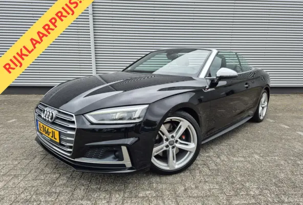 3.0 TFSI S5 quattro Virtueel ,B&O,Alarm kl.5, airco,cruise,navigatie,360 camera,stoelverwarming,parkcontrol,