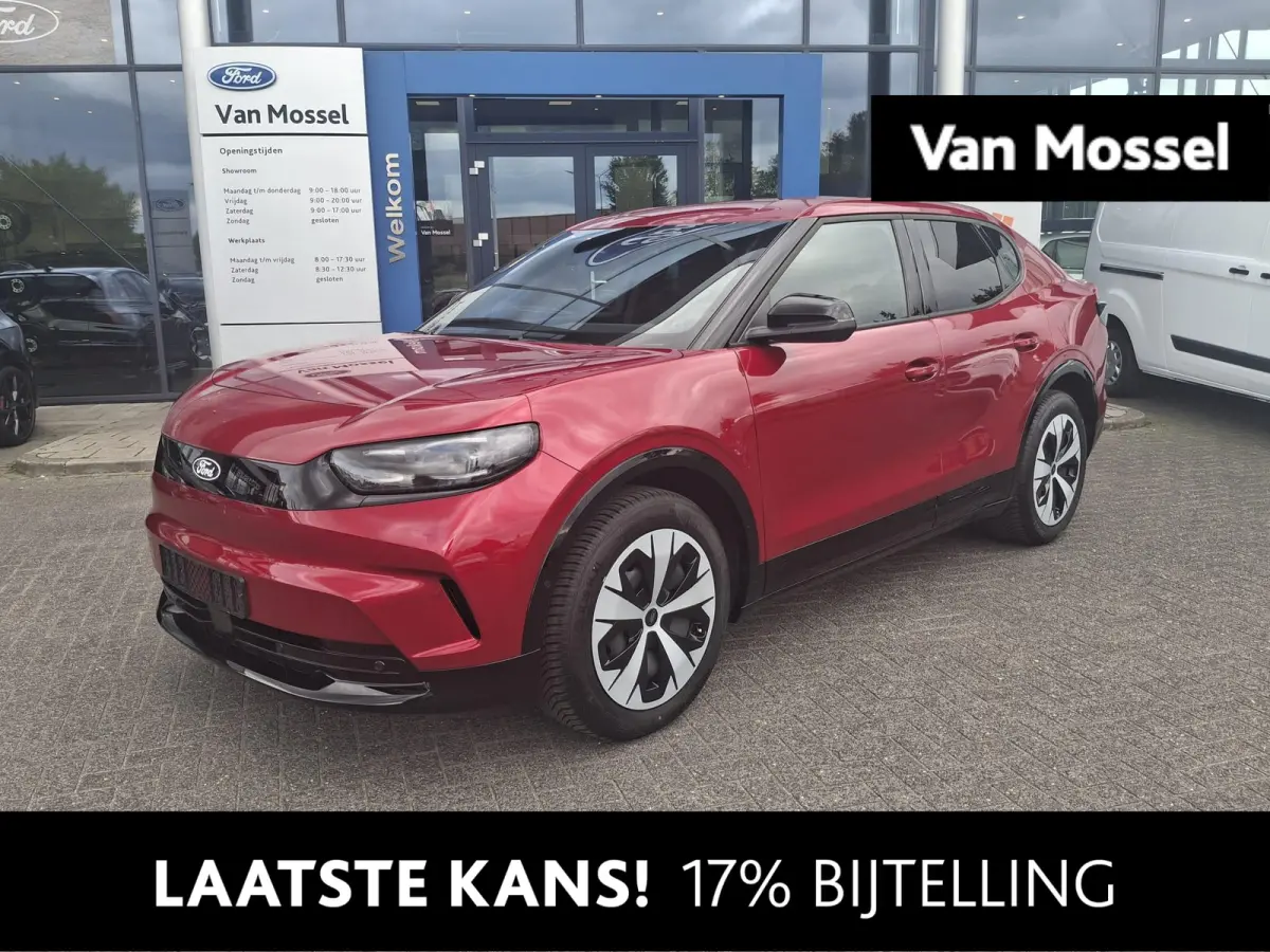 Style Standard Range RWD 52 kWh | 170PK | Voorraad | Full led koplampen | €3000 Ford voordeel | Adaptive cruise control | Parkeersensoren | Achteruitrijcamera | Apple Carplay / Android Aut