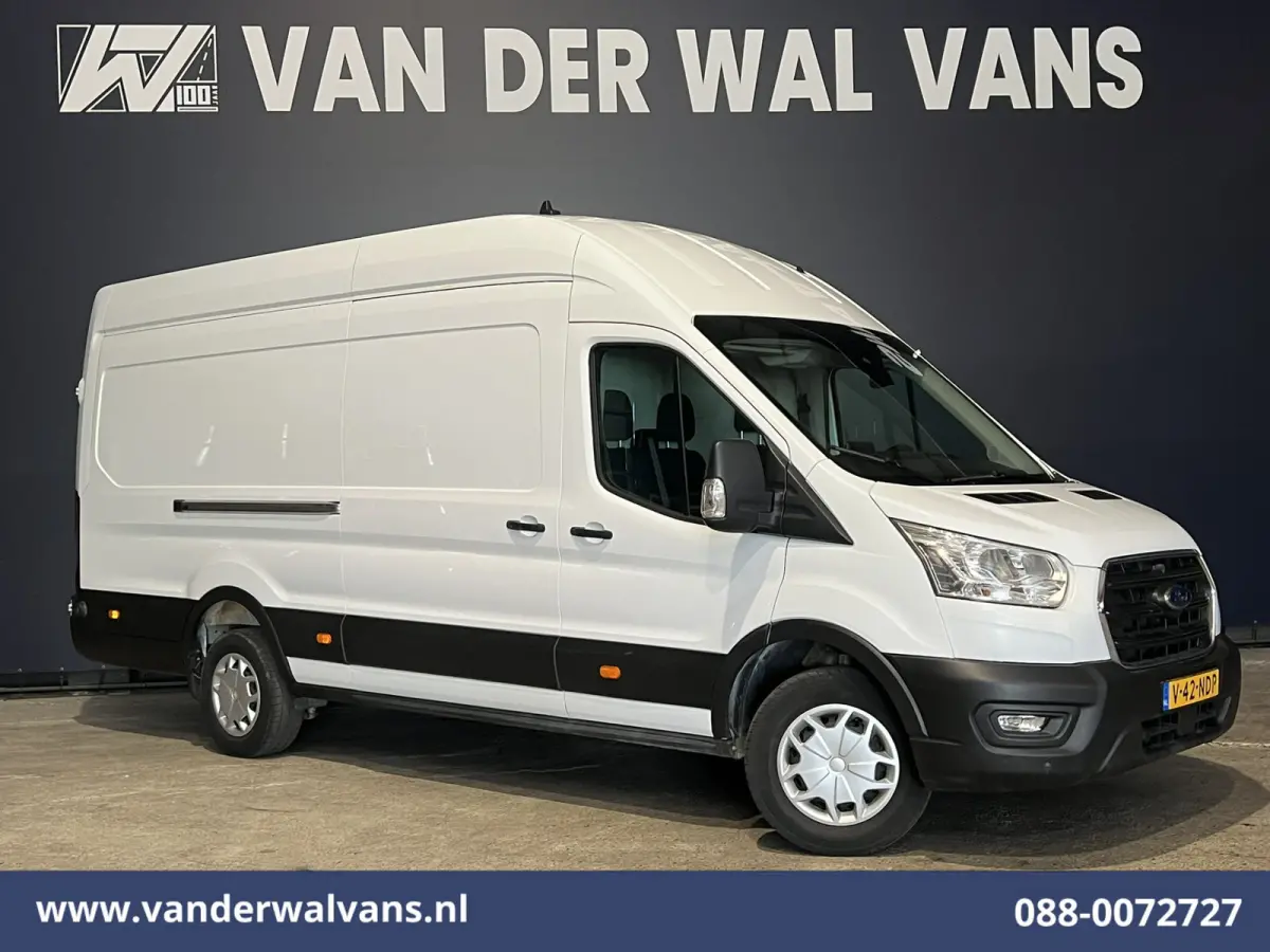 2.0TDCI 131pk L4H3 Jumbo Euro6 Airco | Camera | Navigatie | Apple Carplay | Android Auto | Cruisecontrol LED, Verwarmde voorruit, Stoelverwarming, Parkeersensoren, Bijrijdersbank