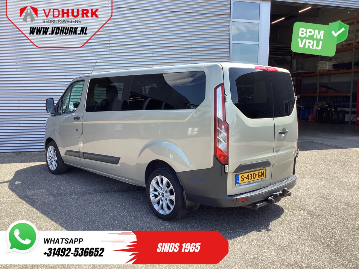 Tourneo 2.0 TDCI 130 pk L2 EXPORT EUR6 9 Pers/ 9P/ Combi/ Kombi/ Airco/ Cruise/ PDC/ LMV/ Trekhaak