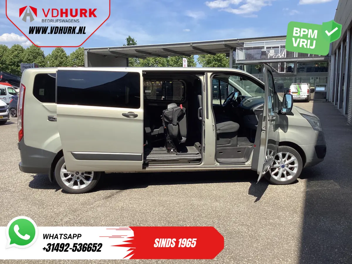 Tourneo 2.0 TDCI 130 pk L2 EXPORT EUR6 9 Pers/ 9P/ Combi/ Kombi/ Airco/ Cruise/ PDC/ LMV/ Trekhaak