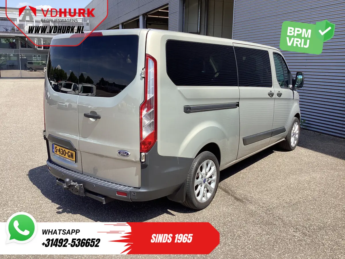 Tourneo 2.0 TDCI 130 pk L2 EXPORT EUR6 9 Pers/ 9P/ Combi/ Kombi/ Airco/ Cruise/ PDC/ LMV/ Trekhaak
