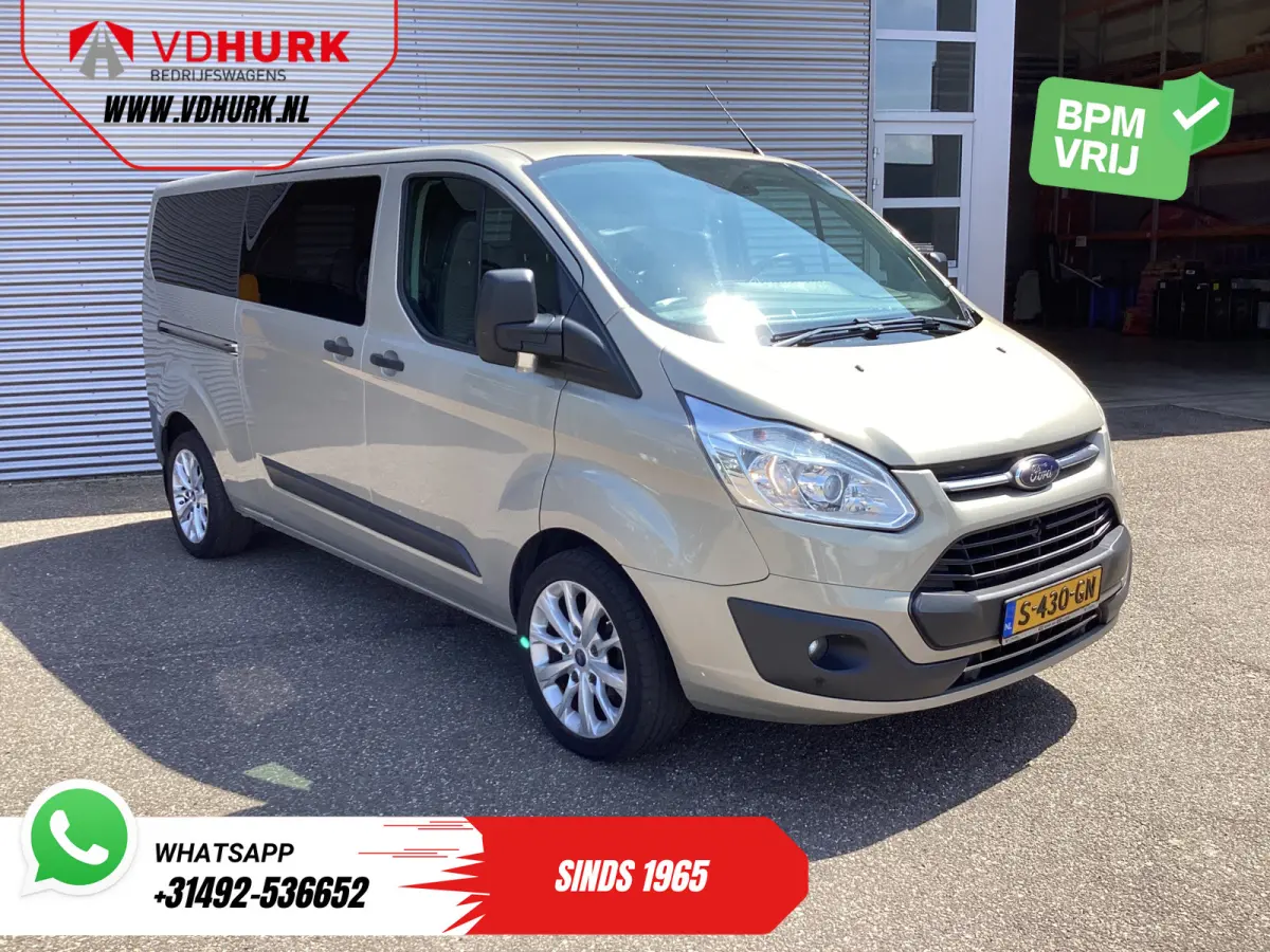Tourneo 2.0 TDCI 130 pk L2 EXPORT EUR6 9 Pers/ 9P/ Combi/ Kombi/ Airco/ Cruise/ PDC/ LMV/ Trekhaak