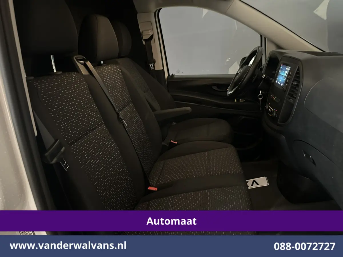 114 CDI 9G-Tronic Automaat L3H1 Euro6 Airco | Camera | Apple Carplay | Android Auto Cruisecontrol, 2500kg Trekhaak, Parkeersensoren, Bijrijdersbank
