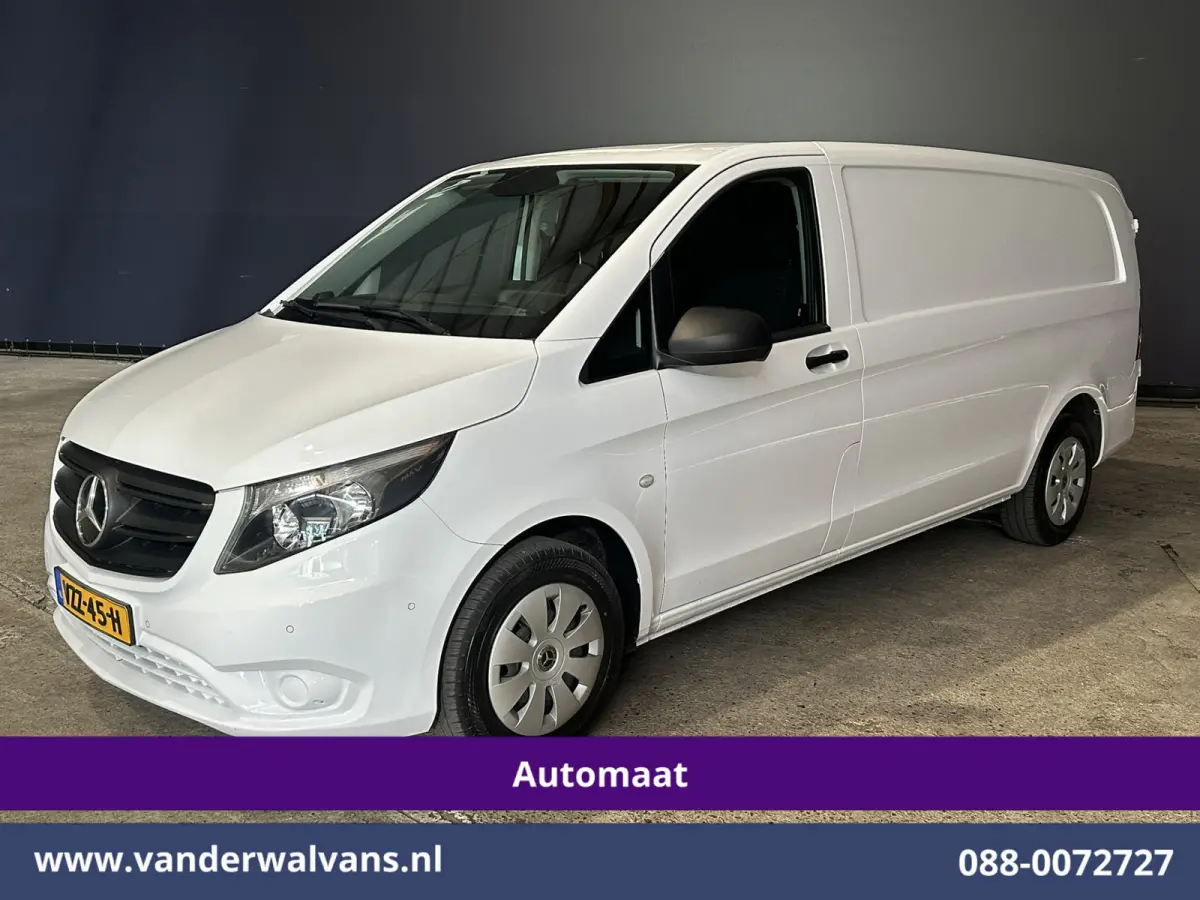 114 CDI 9G-Tronic Automaat L3H1 Euro6 Airco | Camera | Apple Carplay | Android Auto Cruisecontrol, 2500kg Trekhaak, Parkeersensoren, Bijrijdersbank