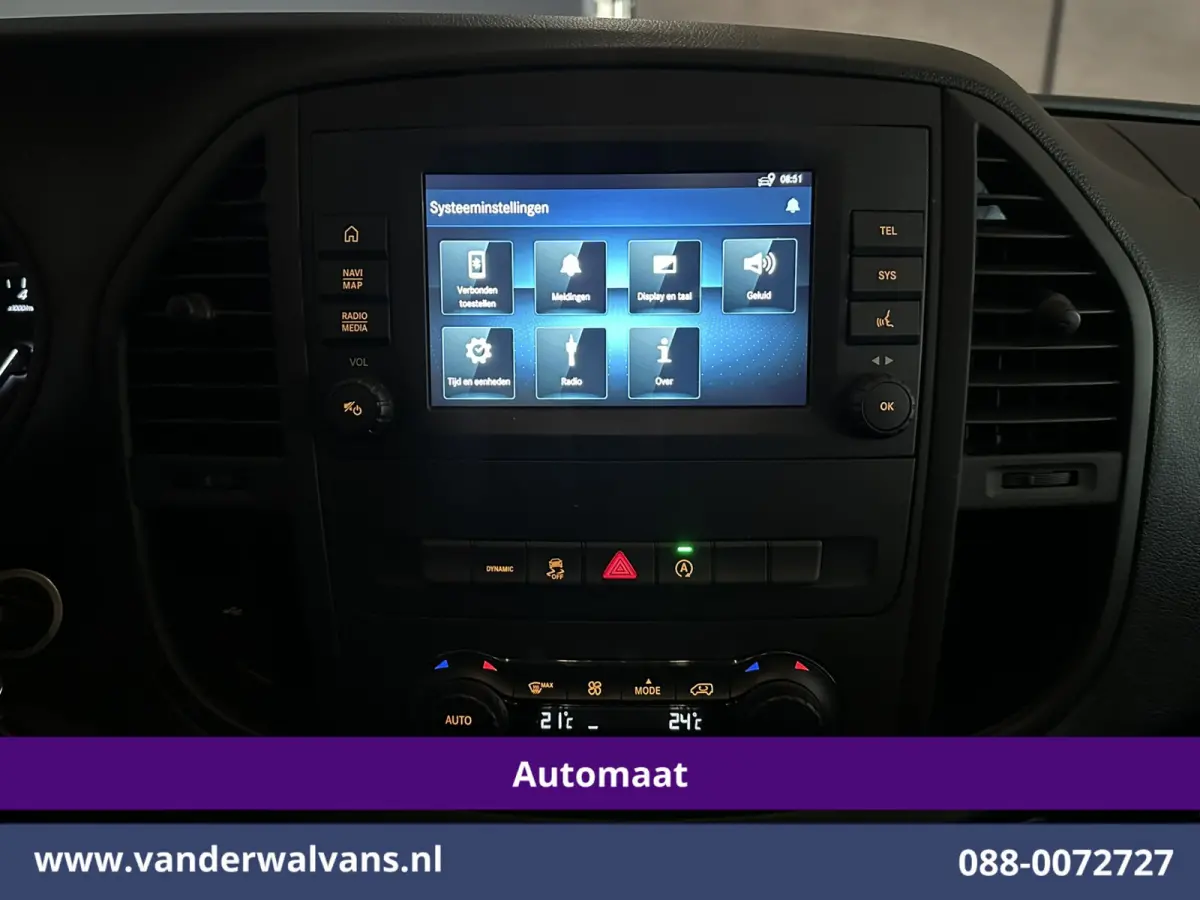 114 CDI 9G-Tronic Automaat L3H1 Euro6 Airco | Camera | Apple Carplay | Android Auto Cruisecontrol, 2500kg Trekhaak, Parkeersensoren, Bijrijdersbank