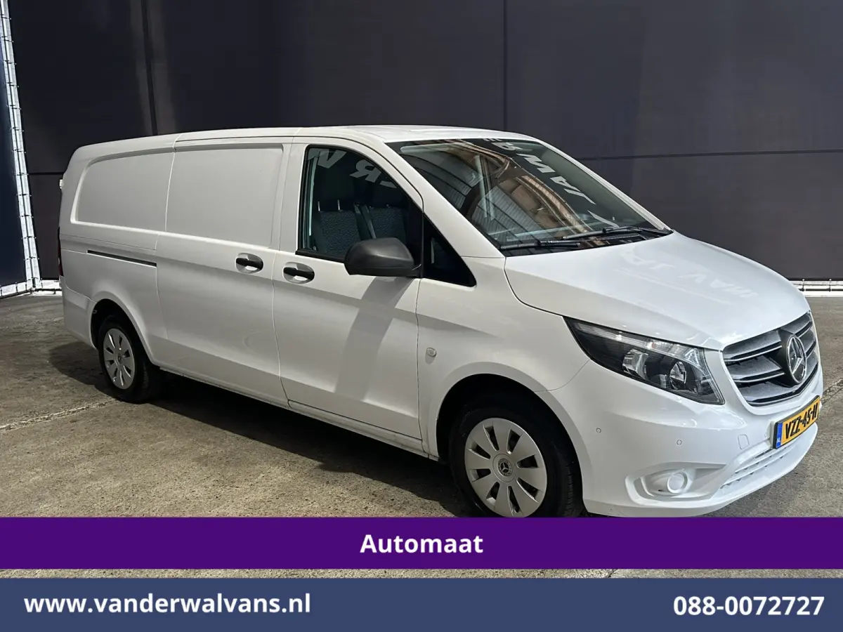 114 CDI 9G-Tronic Automaat L3H1 Euro6 Airco | Camera | Apple Carplay | Android Auto Cruisecontrol, 2500kg Trekhaak, Parkeersensoren, Bijrijdersbank