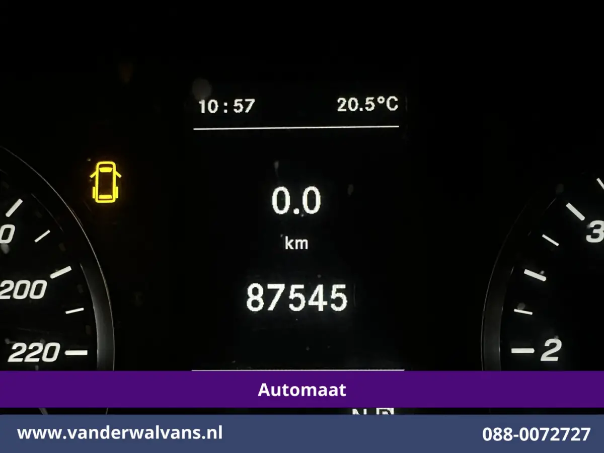 114 CDI 9G-Tronic Automaat L3H1 Euro6 Airco | Camera | Apple Carplay | Android Auto Cruisecontrol, 2500kg Trekhaak, Parkeersensoren, Bijrijdersbank