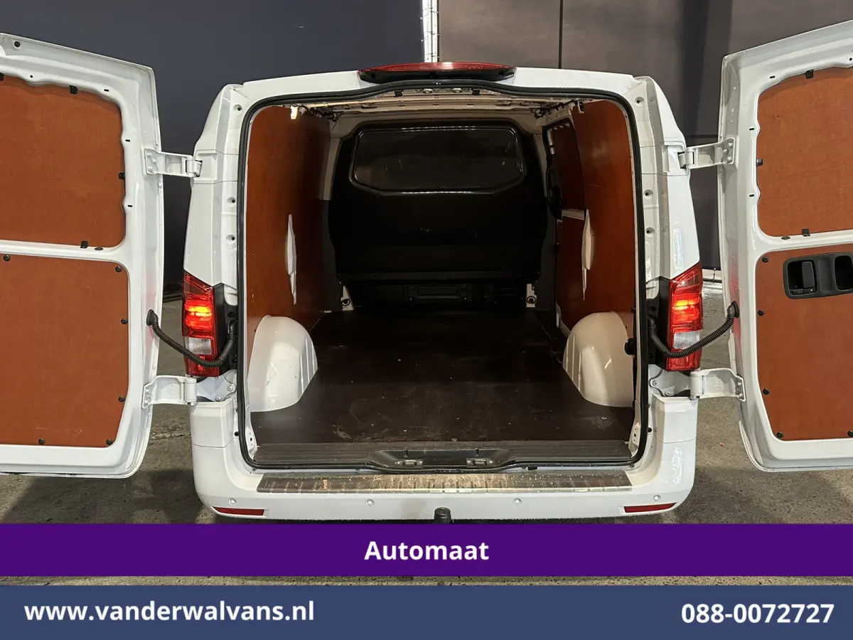 114 CDI 9G-Tronic Automaat L3H1 Euro6 Airco | Camera | Apple Carplay | Android Auto Cruisecontrol, 2500kg Trekhaak, Parkeersensoren, Bijrijdersbank