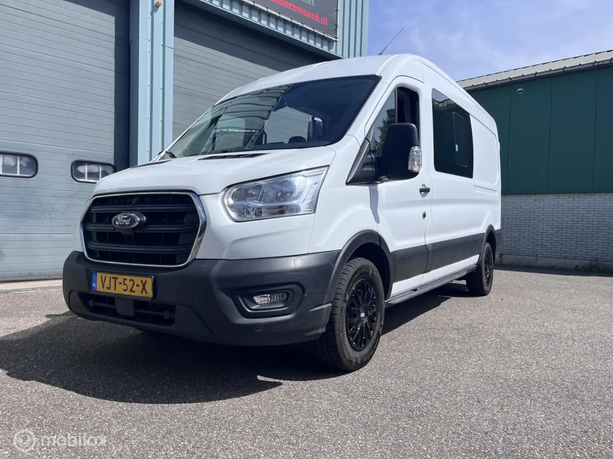350 2.0 TDCI Euro 6 L3H2 Ambiente Dubbele Cabine Navi Airco Ceuise control Trekhaak