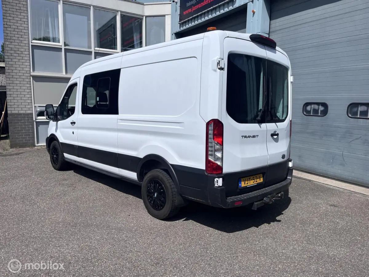 350 2.0 TDCI Euro 6 L3H2 Ambiente Dubbele Cabine Navi Airco Ceuise control Trekhaak